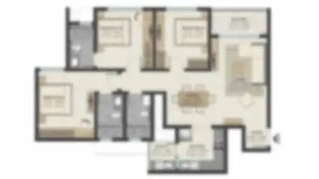  3 BHK + 2T